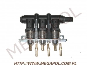 WTRYSKIWACZE - 3-cylindrowe - Barracuda LPG / CNG Injector/3cyl/kpl