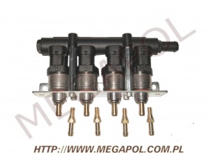 WTRYSKIWACZE - 4-cylindrowe - Barracuda LPG / CNG Injector/4cyl/kpl