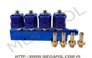 WTRYSKIWACZE - 4-cylindrowe - Hercules Blue AGC (E9)67R011030 4cylindry