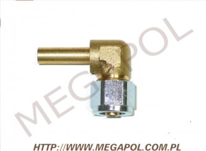 AKCESORIA - Złączki rury PCV - 2.Złączka kątowa rury PCV8mm/Cu8/90st