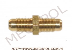 AKCESORIA - Nyple - Nypel M12x1/M12x1mm/46mm do Gold