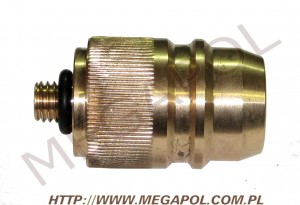 AKCESORIA - Wlewy Europa - Wlew gazu Europa szybkozłącze/10x1.5mm/30mm