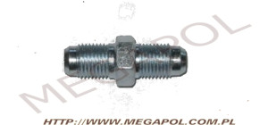 AKCESORIA - Nyple - Nypel M10x1mm/10x1mm/otwór 6mm/stal - Male Connector
