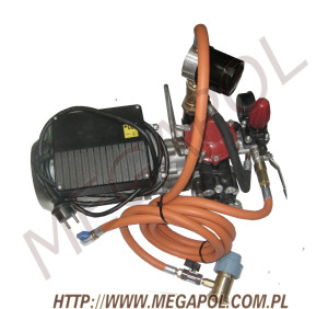 POMPY - Do układu LPG - Pompa membranowa 29bar/silnik HP1.25/kpl (z wężami i pistoletem)